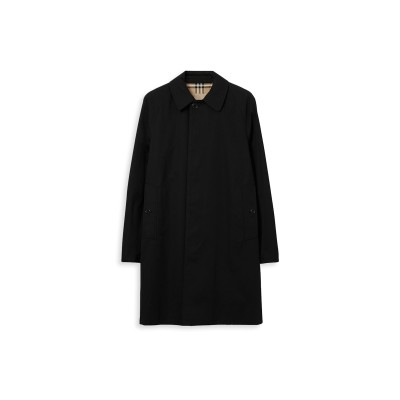 BURBERRY COTTON CAMDEN HERITAGE MID-LENGTH CAR COAT